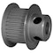B&B Manufacturing 30-2P09-6FA3, Timing Pulley, Aluminum, Clear Anodized,  30-2P09-6FA3 - alternate 1